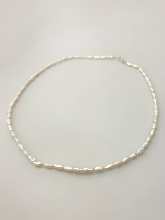 Collana Perle di Fiume Riso