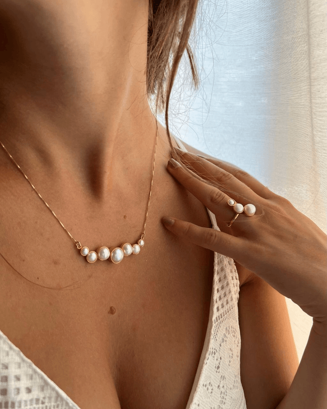 Collier Perle Bolle