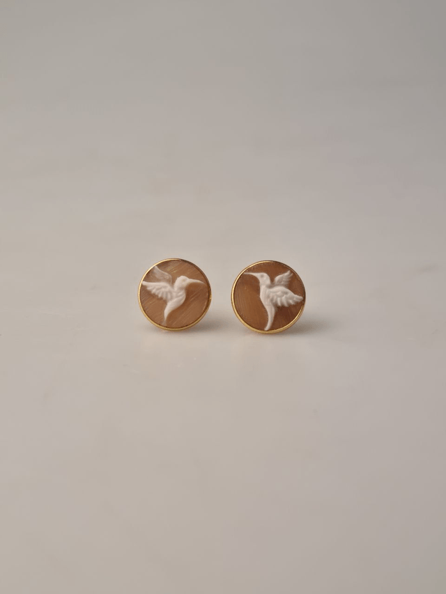 Orecchini Cammeo Minimal