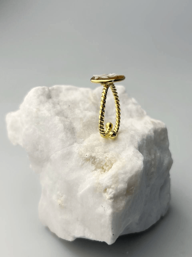  Anello Cammeo Minimal