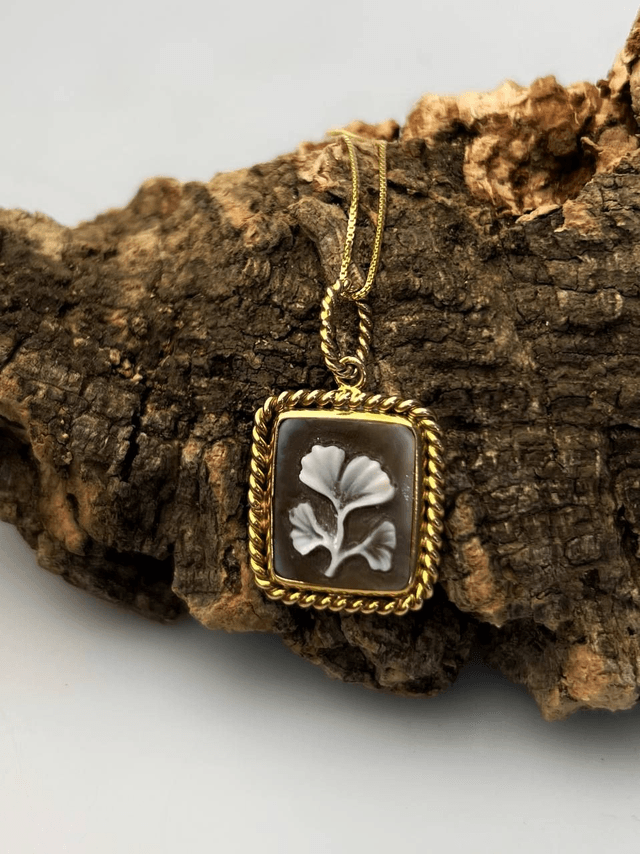Pendente Cammeo Botanico