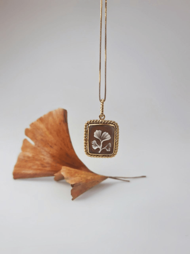 Pendente Cammeo Botanico