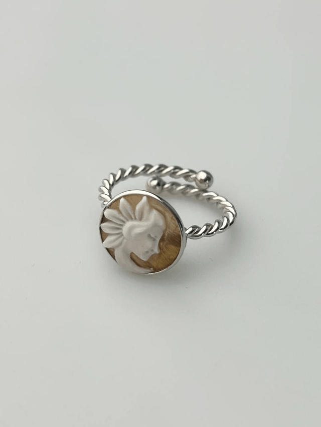  Anello Cammeo Minimal