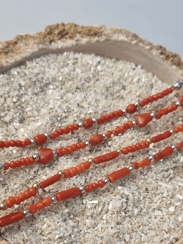 Bracciale Corallo Rosso Unisex