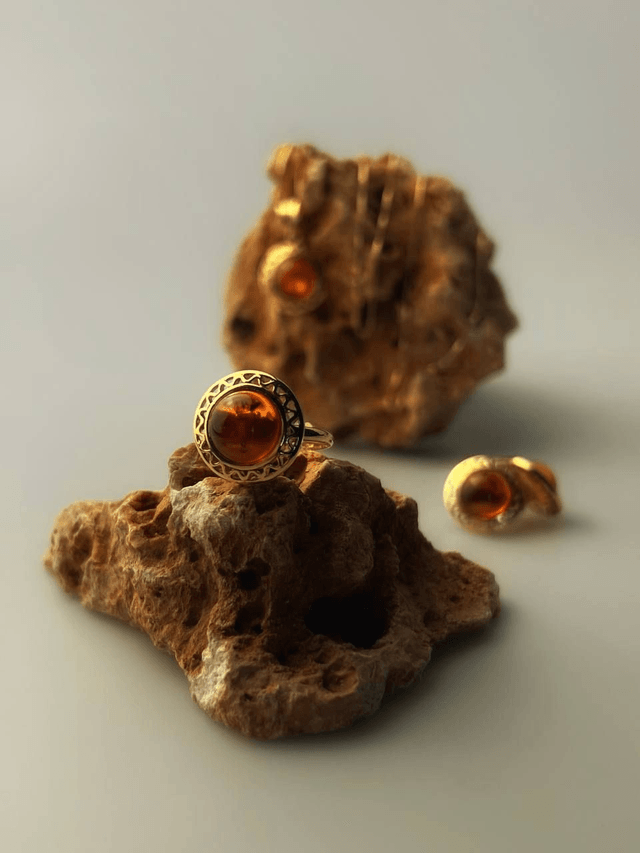 Anello Elios Ambra