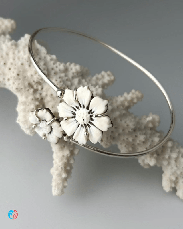 Bracciale Fiore di Positano in Cammeo