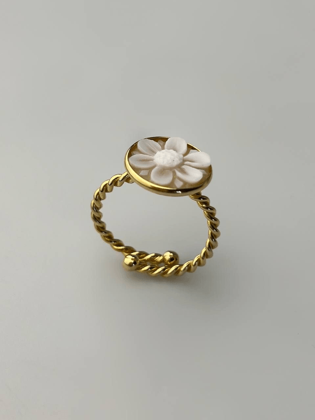 Anello Cammeo Minimal