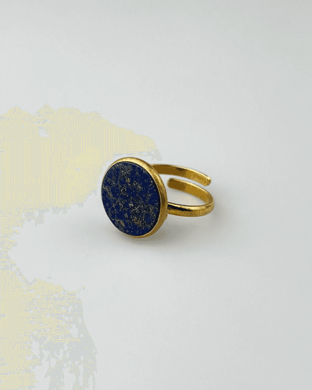 Anello Nyx in Lapislazzuli